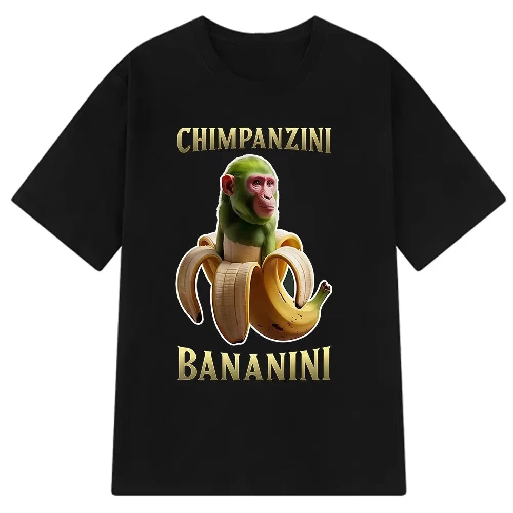 Tralalero Tralala x Tung Tung Sahur Meme T-Shirt β Funny Italian Brainrot Crocodilo Tee | Unisex Loose Fit Viral Internet Shirt