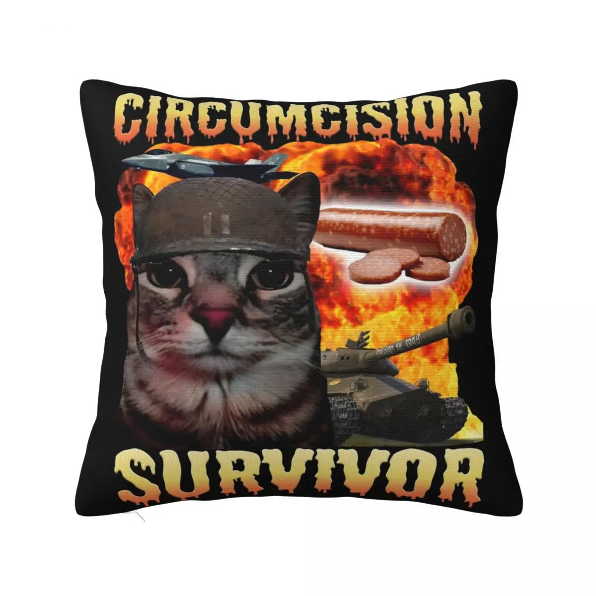 Brainrot Pillow Collection™ – Funny Meme Throw Pillowcases | Italian Chaoscore Cushion Covers