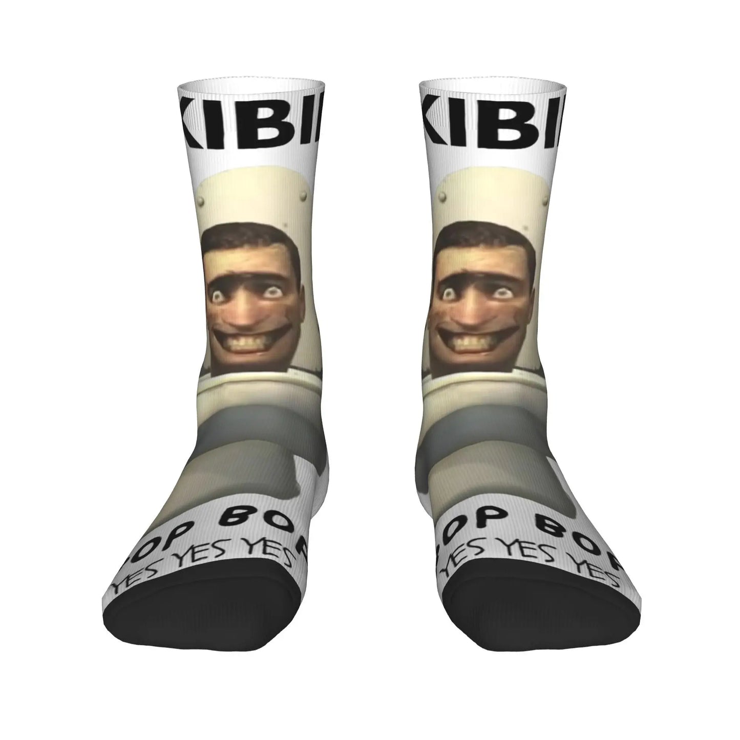 Skibidi Toilet Brainrot Meme Socks – Funny Cozy Socks for Men & Women | Super Soft Unisex Gift for Meme Fans