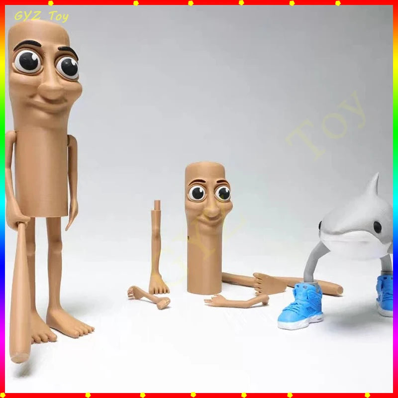 New Tung Tung Sahur Italian Brainrot Wooden Stick Creative Toys Desktop Decoration Collection Ornaments Funny Doll Toy Gift