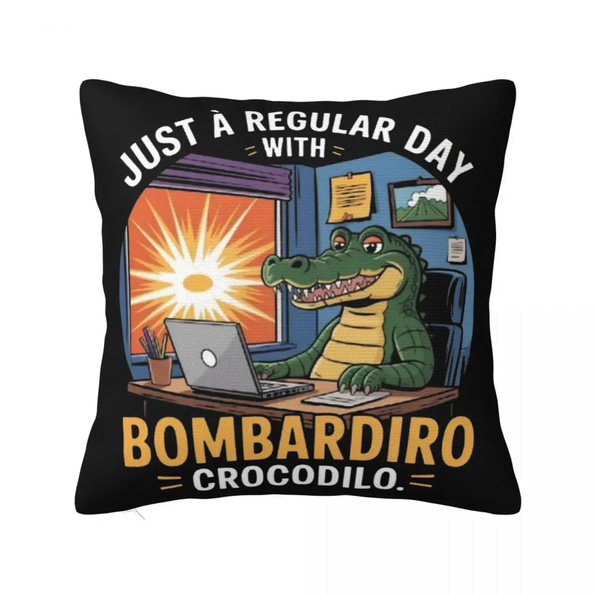 Brainrot Pillow Collection™ – Funny Meme Throw Pillowcases | Italian Chaoscore Cushion Covers