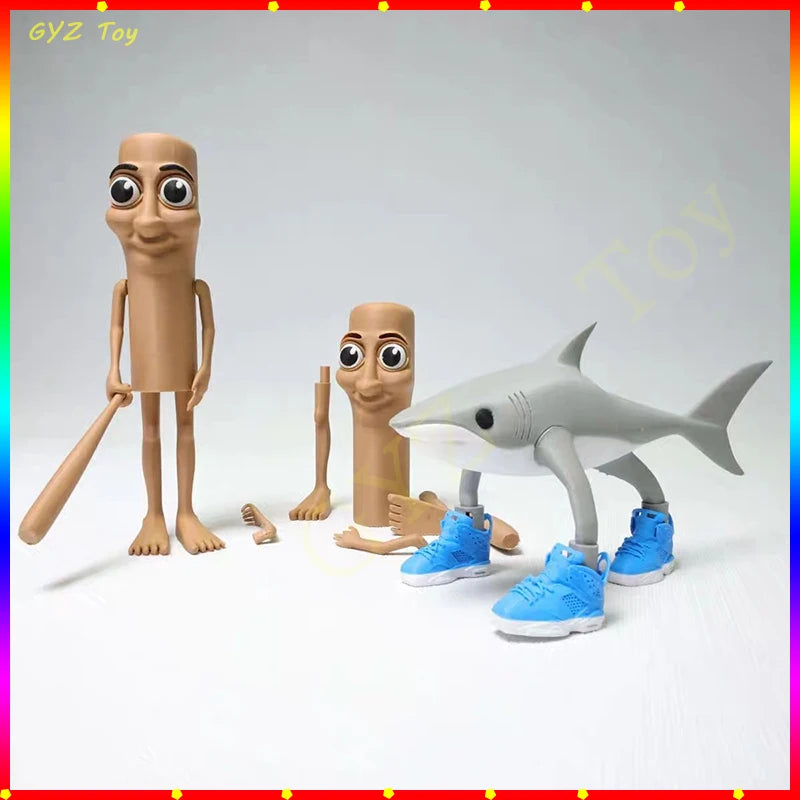 New Tung Tung Sahur Italian Brainrot Wooden Stick Creative Toys Desktop Decoration Collection Ornaments Funny Doll Toy Gift