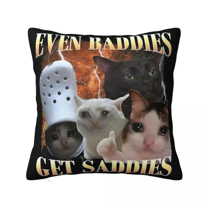 Brainrot Pillow Collection™ – Funny Meme Throw Pillowcases | Italian Chaoscore Cushion Covers